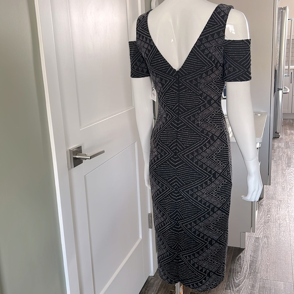 Nicole Miller Cold Shoulder Sheath Dress NWT - Picture 9 of 14